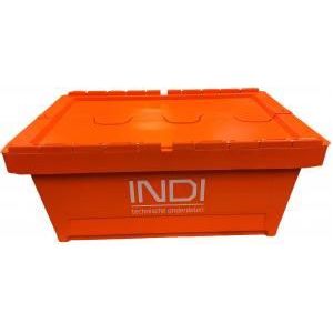 INDI INDI krat 603x400x260mm 30L oranje