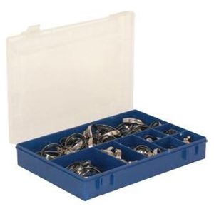 BESTYCHAO Mini colliers de serrage d'injection de carburant 85 pièces 7-18 mm Gamme de colliers