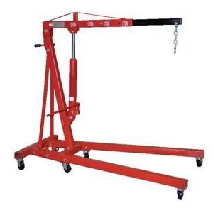 Big Red Mobiele werkplaatskraan 2.000 kg