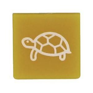 Hella Wipschakelaar symbool geel langzaam/schildpad