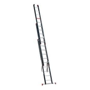 Altrex Ladder Atlantis 3-delig 10 treden aluminium