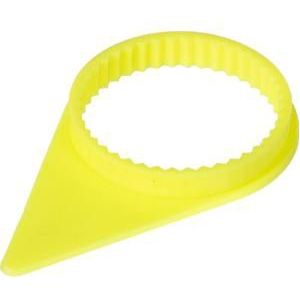 Tip Top Dustite wielmoerindicator 33mm geel Rema Tip Top