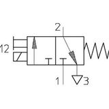 Festo Magneetventiel MHE4-MS1H-3/2G-QS-8