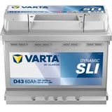 Varta - Dynamic SLI D43 - Accu - 12V - 60Ah - 540A