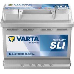Varta - Dynamic SLI D43 - Accu - 12V - 60Ah - 540A