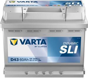 Varta - Dynamic SLI D43 - Accu - 12V - 60Ah - 540A