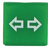 Hella Wipschakelaar symbool groen links-rechts