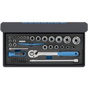 Gedore Dopsleutelset 1/4-1/2 52-delig