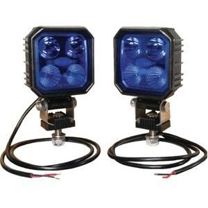 Kramp Spuitboomlampset 2x9W blauw
