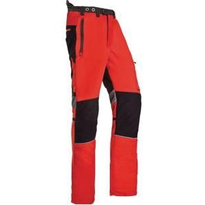 SIP Kettingzaagbroek Innovator 1SPV rood/antraciet maat 3XL