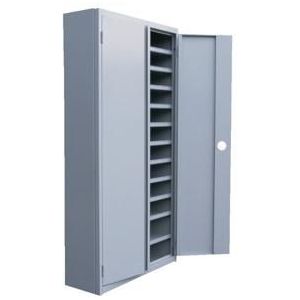 Metalin Magazijnkast 200x100x25cm + deuren