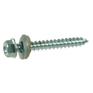 Kramp Plaatbout met neopreen ring 6.5x64 verzinkt DIN7976