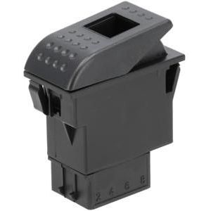 Kramp Wipschakelaar I-0-II 8-pin met lamp
