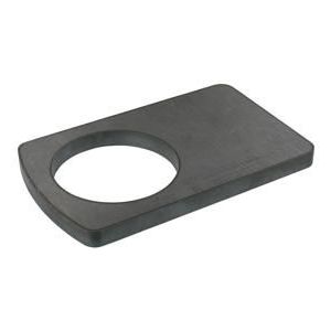 xx Borgplaat  80.5mm 180mm lang