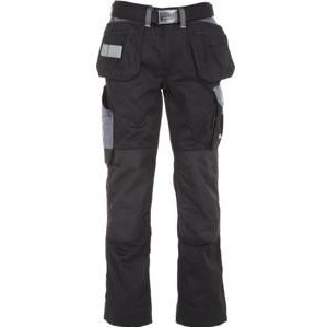 Kramp Monteursbroek zwart/grijs maat 5XL