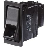 Schakelaar - Kantelactivering - Zwart - 3 Aansluitingen