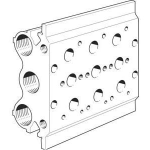 Festo Aansluitblok PRS-1/4-3-B