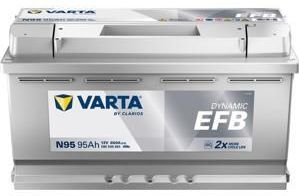 Varta - Silver Dynamic AGM - Autoaccu - 12V - 95Ah - 850A - Start-Stop