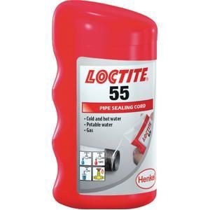 Loctite 55 - afdichtingskoord- schroefdraadafdichting - 160 m - voor gas en water