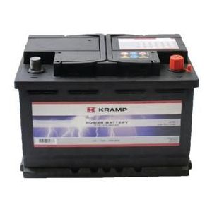 Kramp Startaccu gevuld 12V 74Ah 680A 278x175x190mm B13 1