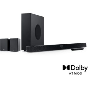 Teufel CINEBAR 11 voor Dolby Atmos â€œ2.1-setâ€ | Surround sound | 3D-geluid | BluetoothÂ® | Draadloze subwoofer | Zwart