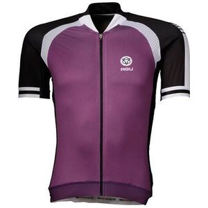 Agu Pachino fietsshirt korte mouwen paars heren M