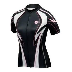 Sportshirt - Zwart met Wit - Dames - Aangesloten Pasvorm