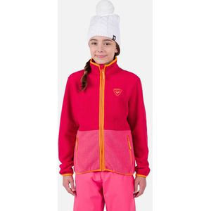 Rossignol Jr Alltrack FZ kinder fleece vest roze