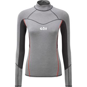Gill Eco Pro Rash Vest LS UV+ grijs dames M