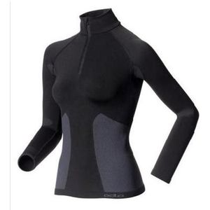 Odlo Shirt Evolution Warm dames ondershirt met lange mouw en rits