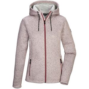 Killtec KOW 5 gebreid fleece vest dames roze M