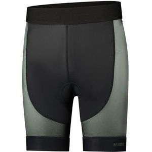 Shimano Passo Trail W fietsonderbroek zwart/grijs dames M
