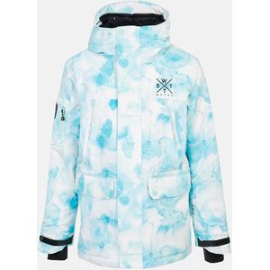 WATTS - Clever - Ski Jas - Lichtblauw/Wit - Dames