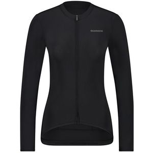 Shimano - Futuro W LS - Fietsshirt - Zwart - Lange Mouwen