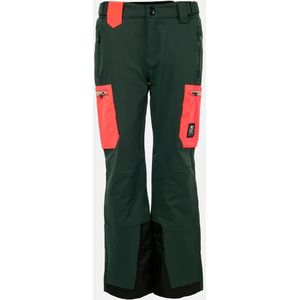 WATTS - X-Elipse - Skibroek - Groen - Fluoro Roze - Dames