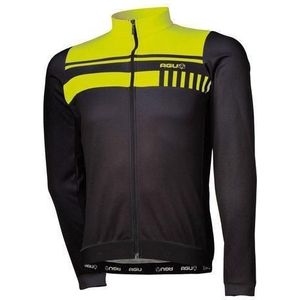 Agu Naro LM fietsshirt met lange mouwen geel heren