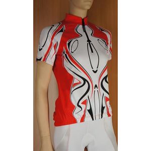 Gonso TROPEA fietsshirt korte mouwen rood dames L