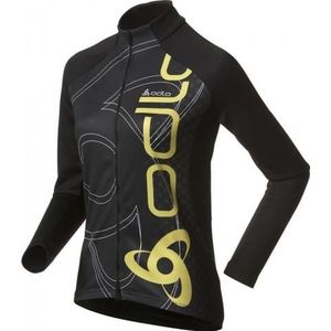 Odlo Bike standup collarTRAIL fietsshirt lange mouwen zwart heren