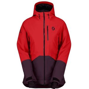 Scott Ultimate Dryo Ripstop ski jas rood/paars dames