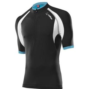 Loffler Trikot Performance fietsshirt korte mouwen zwart heren L