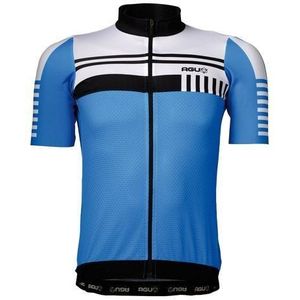 Agu Naro fietsshirt korte mouwen blauw heren