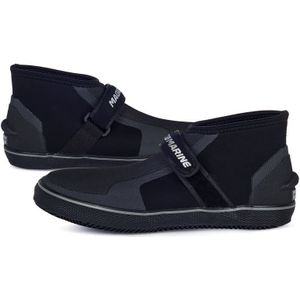 Waterschoen - Zwart - Neopreen - Klittenbandsluiting - Duurzame Zool