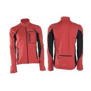Gonso CALGARY softshell active fietsjack rood heren M