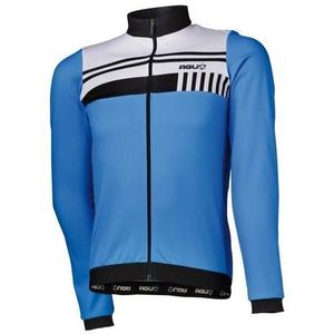 Agu Naro LM fietsshirt met lange mouwen blauw heren
