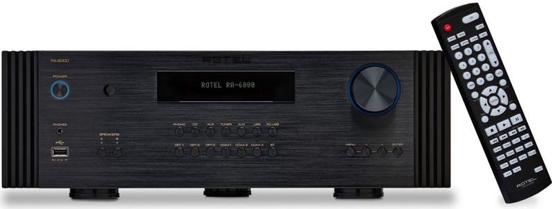 Rotel RA-6000B topklasse stereo versterker zwart