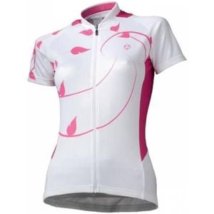Agu Atella fietsshirt korte mouwen wit dames M