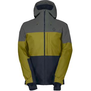 Scott Ultimate Dryo 10 ski jas grijs, groen, blauw heren