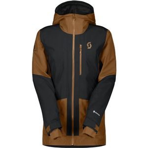 Scott Vertic Gore-Tex 2-laags ski jas zwart/bruin heren