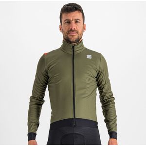 Sportful Fiandre medium fietsjack groen(army) heren M