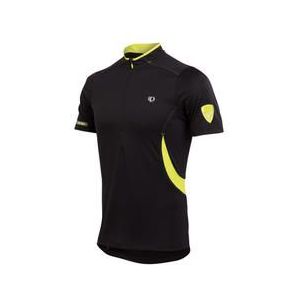 Sportshirt - Zwart Met Geel - Heren - Aangesloten Pasvorm